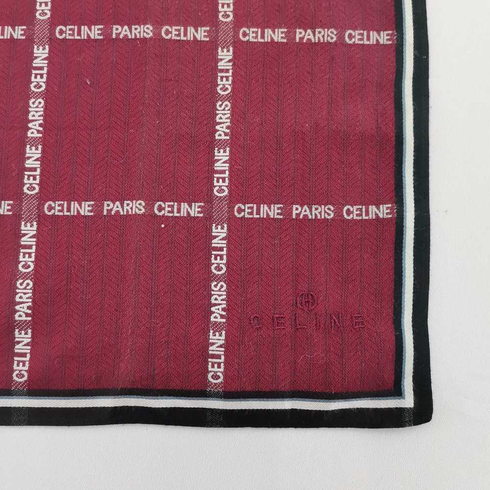 Celine × Vintage Spelling Handkerchief Neckerchie… - image 6