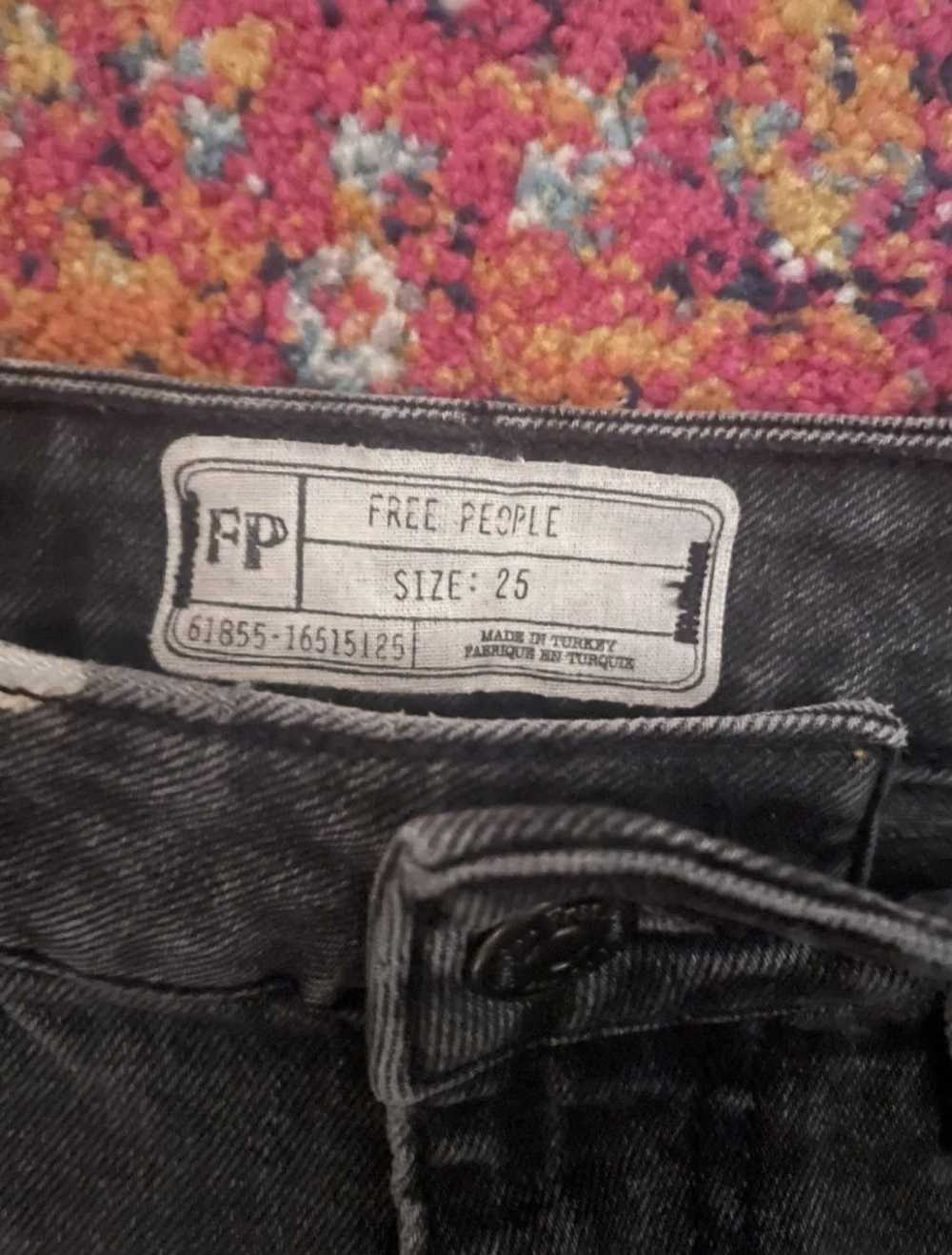 Free People Bleached free people jeans - image 3