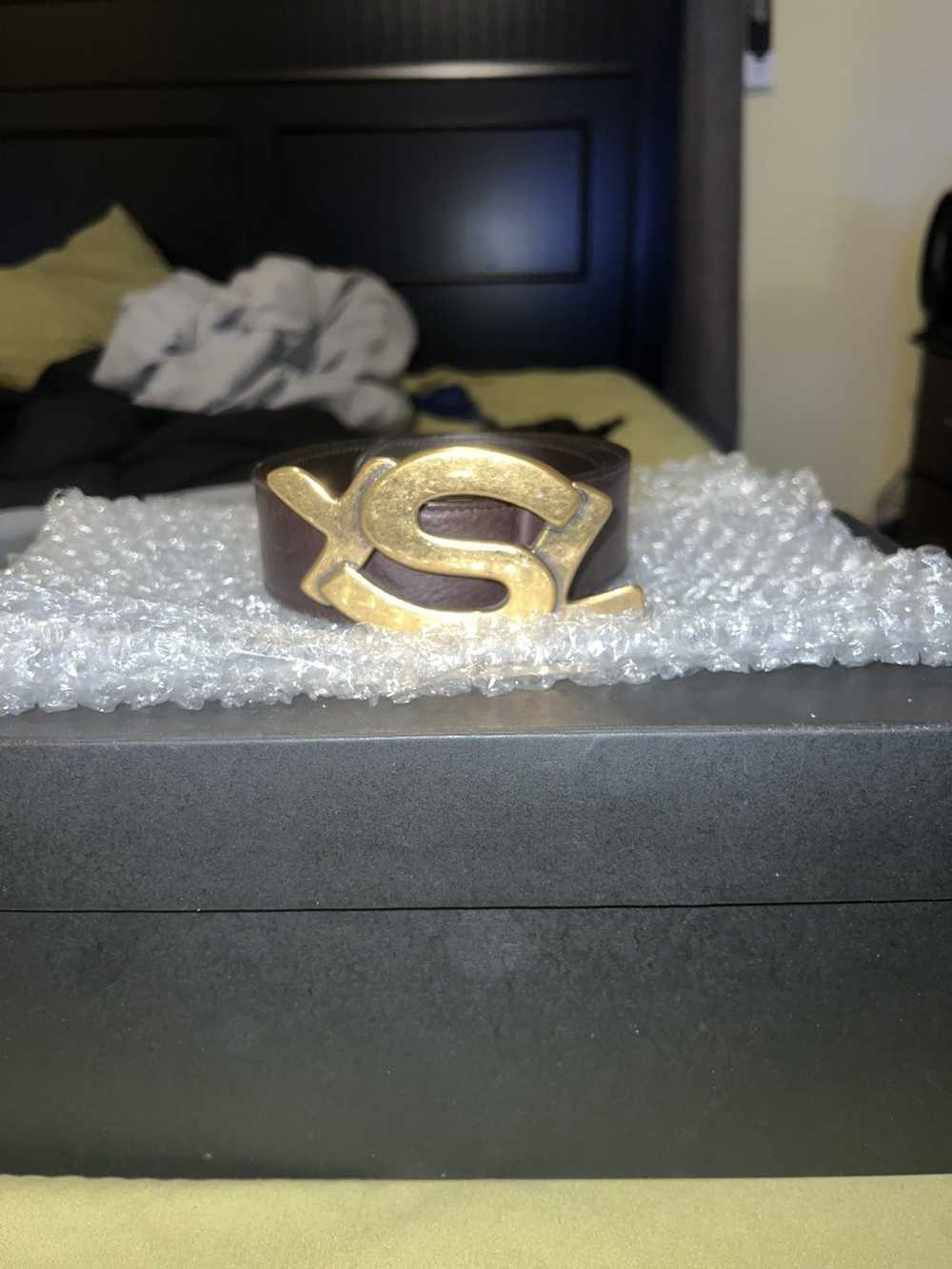 Yves Saint Laurent YSL Big Bucket (GOLD) Rare - image 6