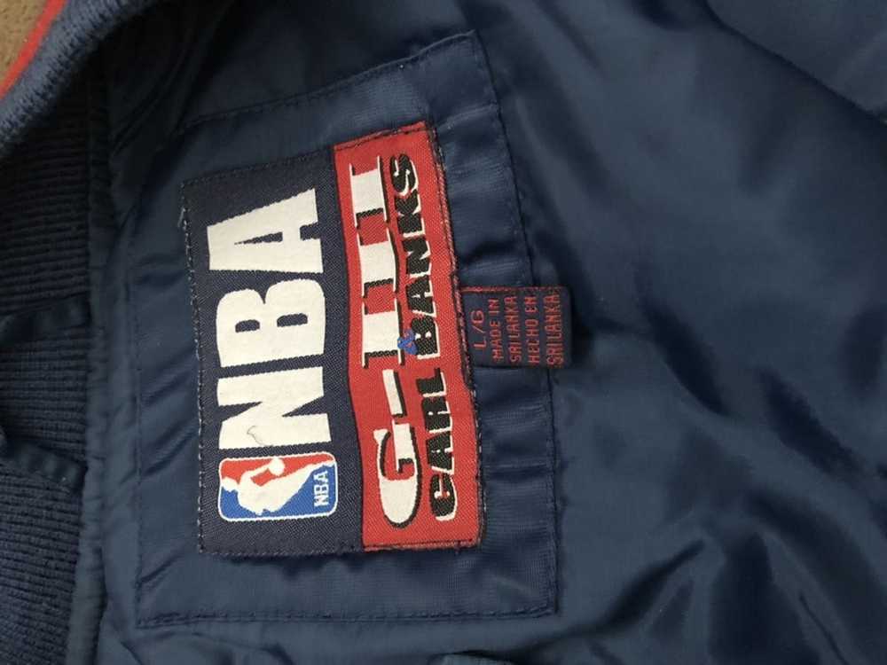 Vintage Vintage New Jersey Nets NBA Bomber - image 2