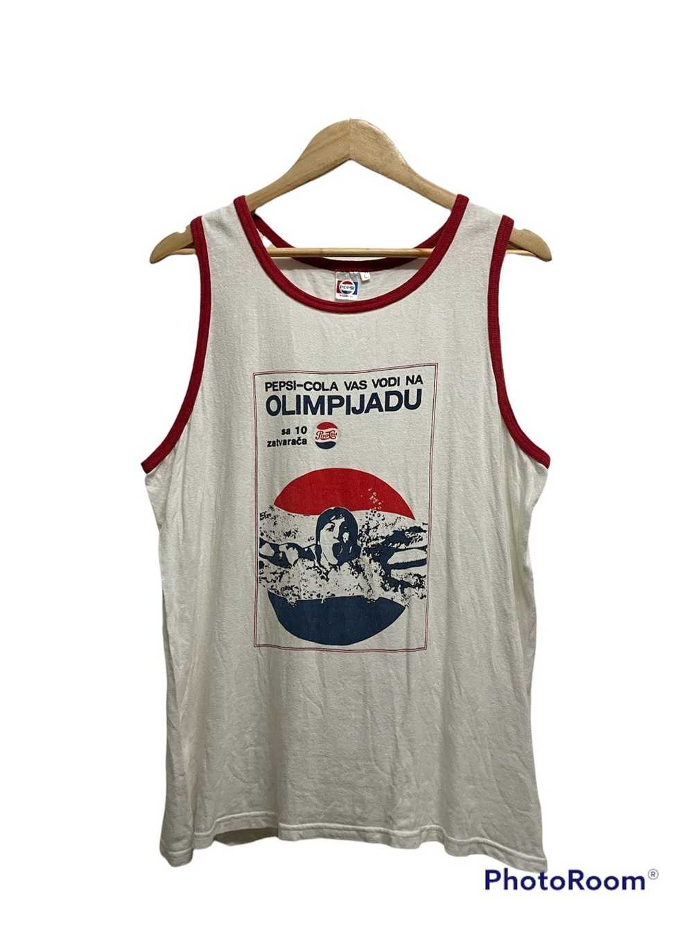 Coca Cola × Pepsi × Vintage Pepsi-Cola Tank Top - image 1