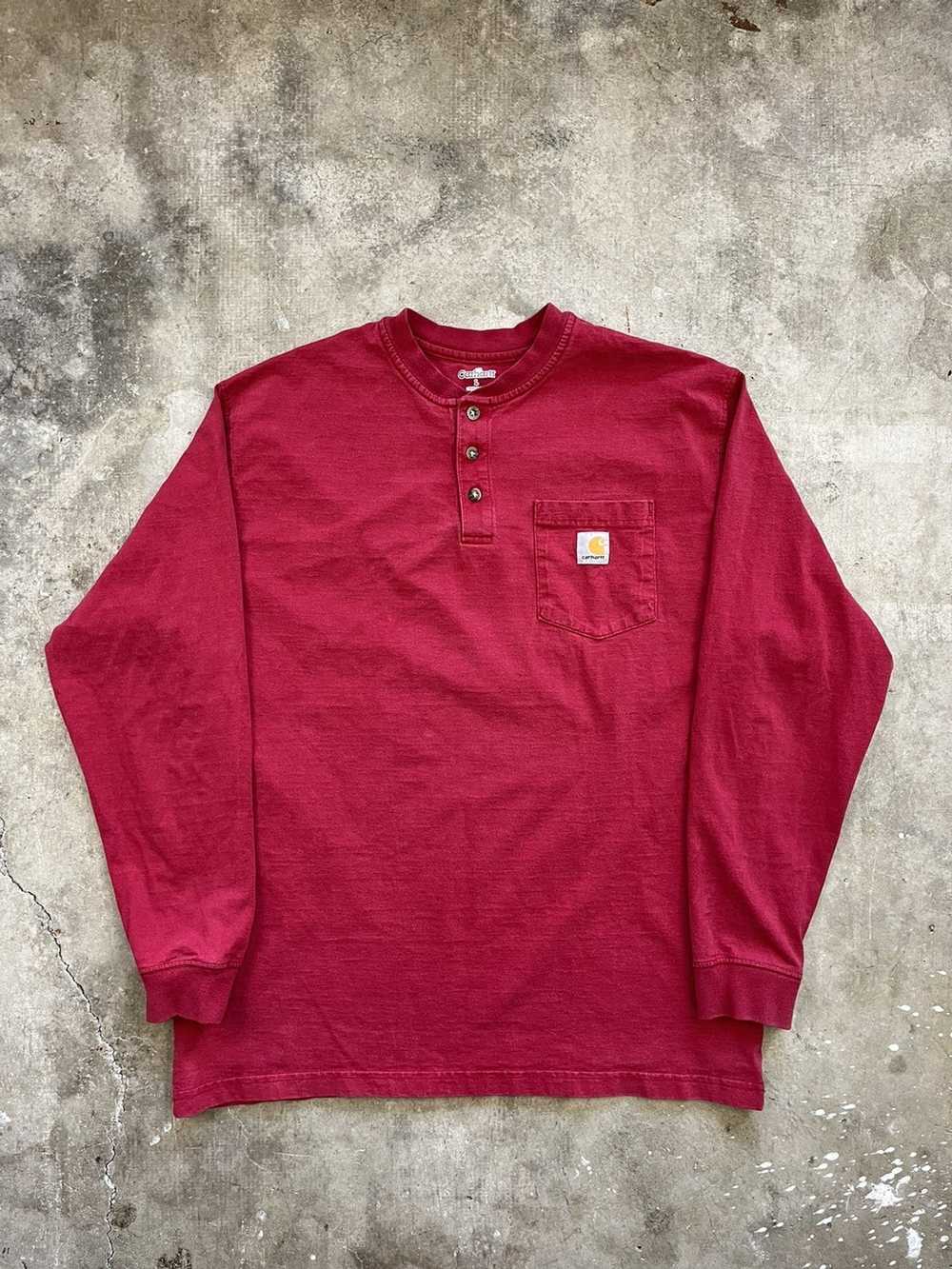 Carhartt × Vintage Vintage Carhartt Long-Sleeve P… - image 2