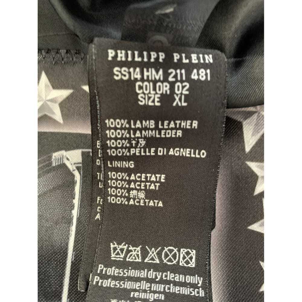 Philipp Plein Leather jacket - image 8