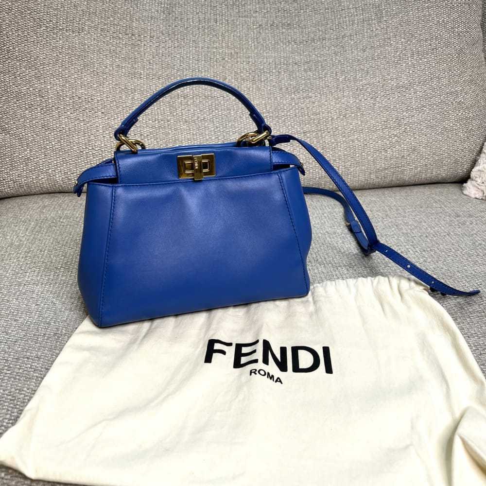 Fendi Peekaboo leather handbag - image 11