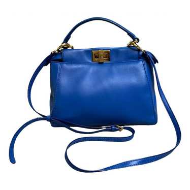 Fendi Peekaboo leather handbag - image 1