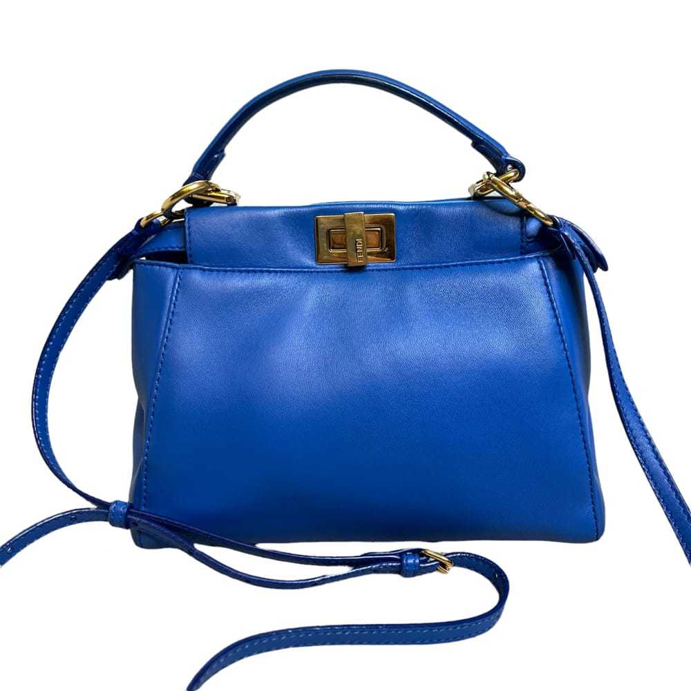 Fendi Peekaboo leather handbag - image 4