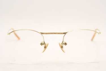 Antique Eyeglasses Semi Rimless AO 42-22