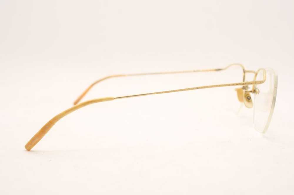 Antique Eyeglasses Semi Rimless AO 42-22 - image 2