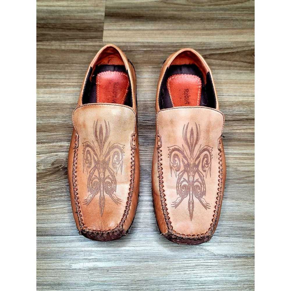 Robert Wayne Robert Wayne Leather Slip On Shoes - image 2