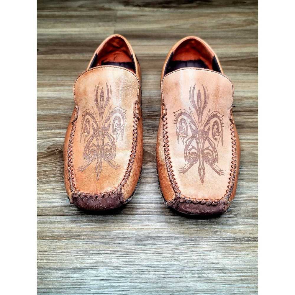 Robert Wayne Robert Wayne Leather Slip On Shoes - image 3