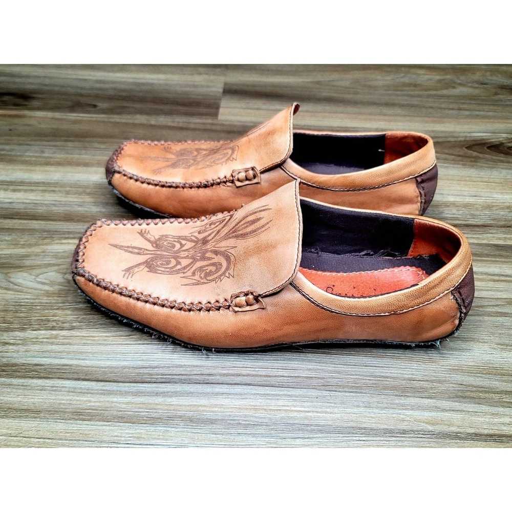 Robert Wayne Robert Wayne Leather Slip On Shoes - image 4