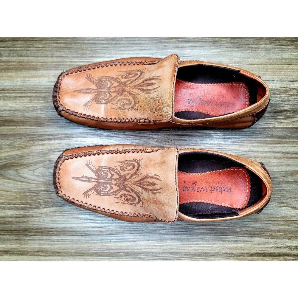 Robert Wayne Robert Wayne Leather Slip On Shoes - image 5