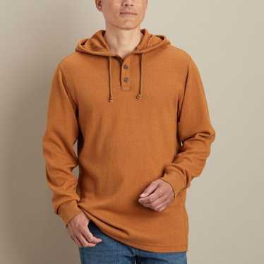 Alaskan Hardgear Duluth Trading Hoodie Medium M Brown Sweatshirt Full Zip  Mens