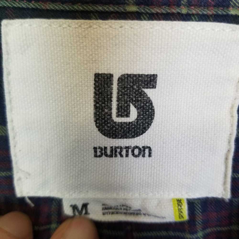 Burton Burton Mens M Plaid Button Up Long Sleeve … - image 6