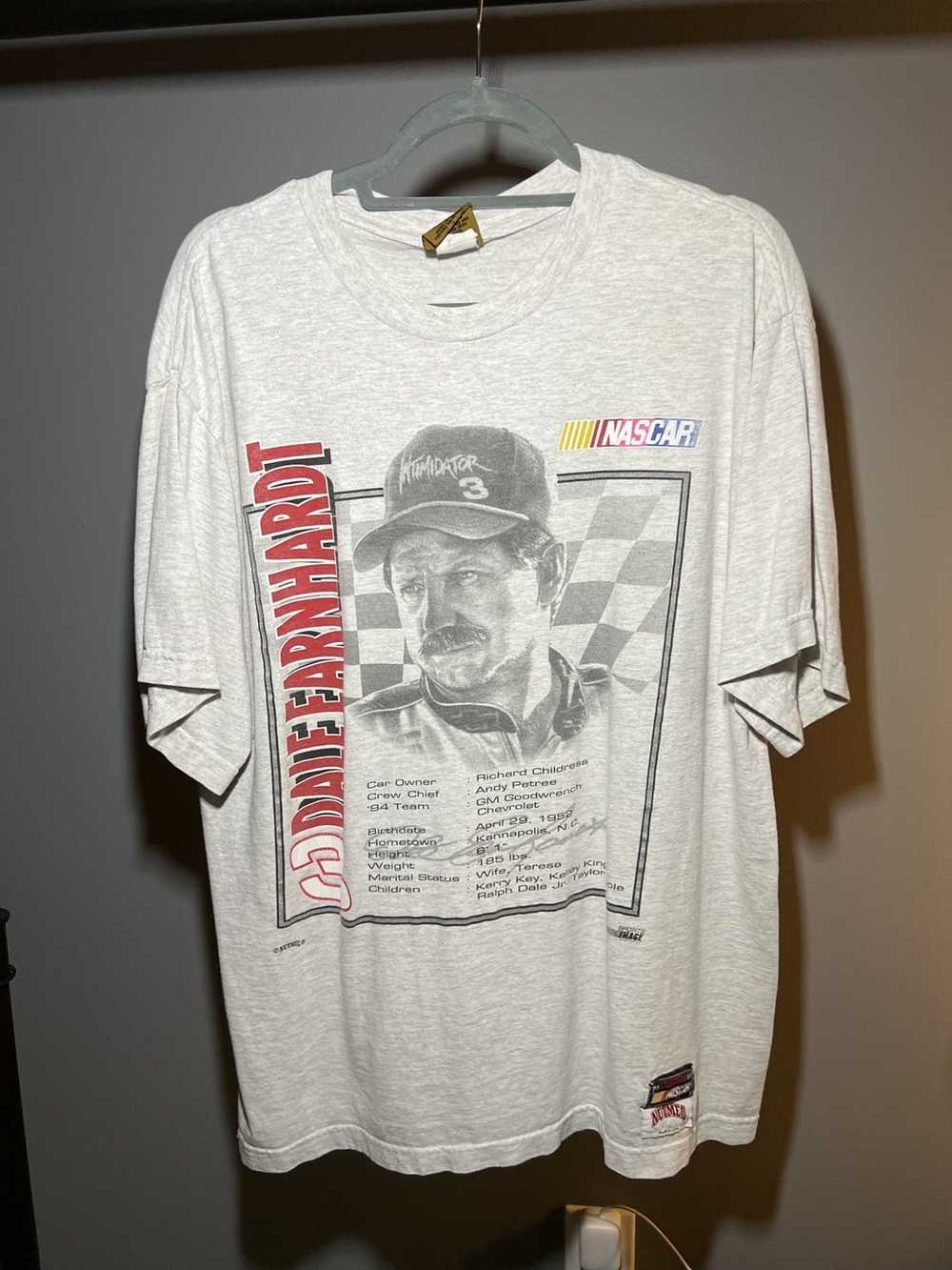 Nutmeg Mills Dale Earnhardt NASCAR tee - image 1