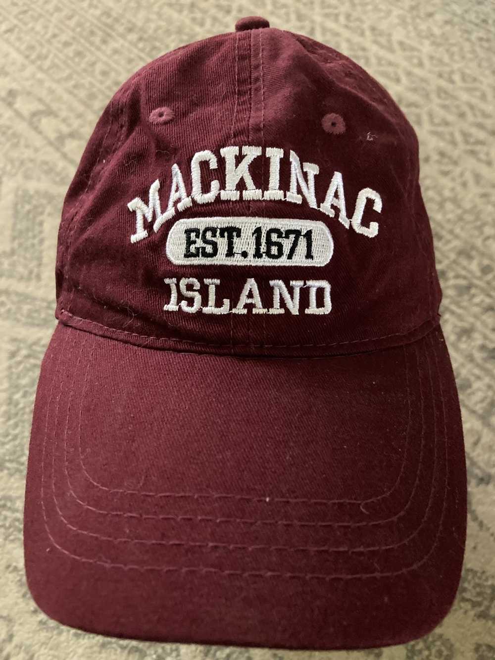 Dad Hat × Hat × Strapback Mackinac Island Michiga… - image 1