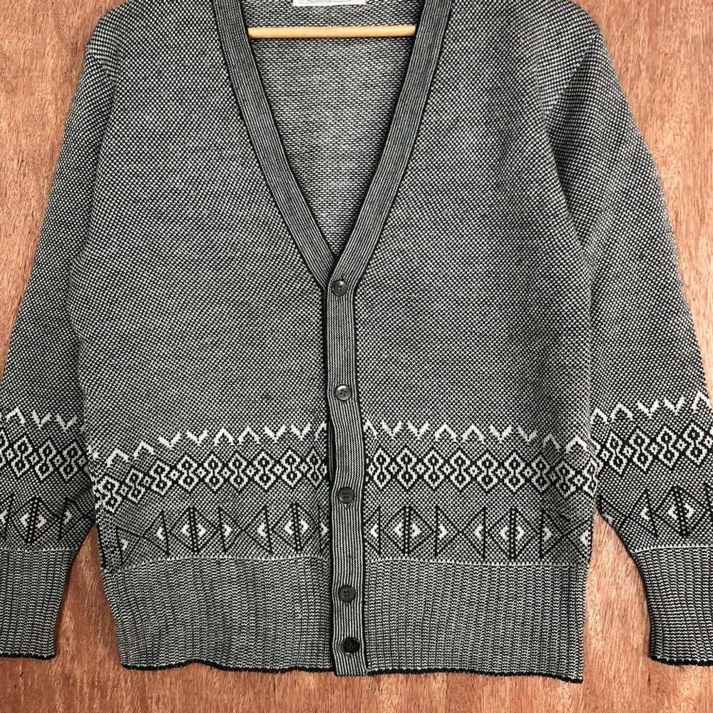 Cardigan × Handknit × Japanese Brand Steal⚡Vintag… - image 8