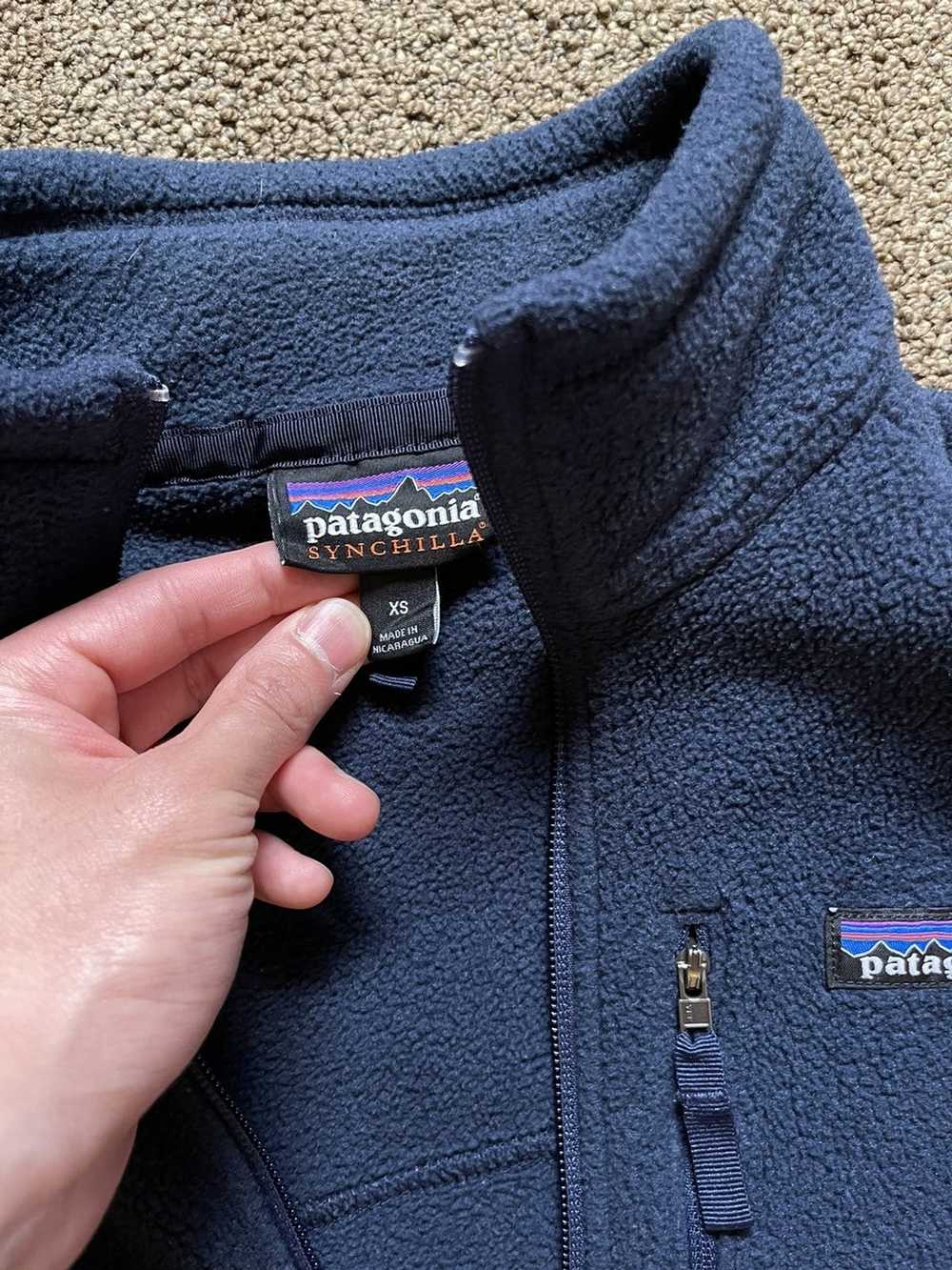 Patagonia Patagonia Synchilla Fleecd Zip-up Sweat… - image 3