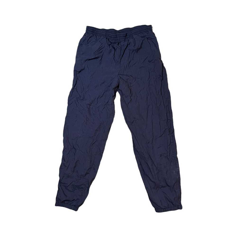 Nike × Vintage 90s Nike Navy Blue Track Pants - image 1