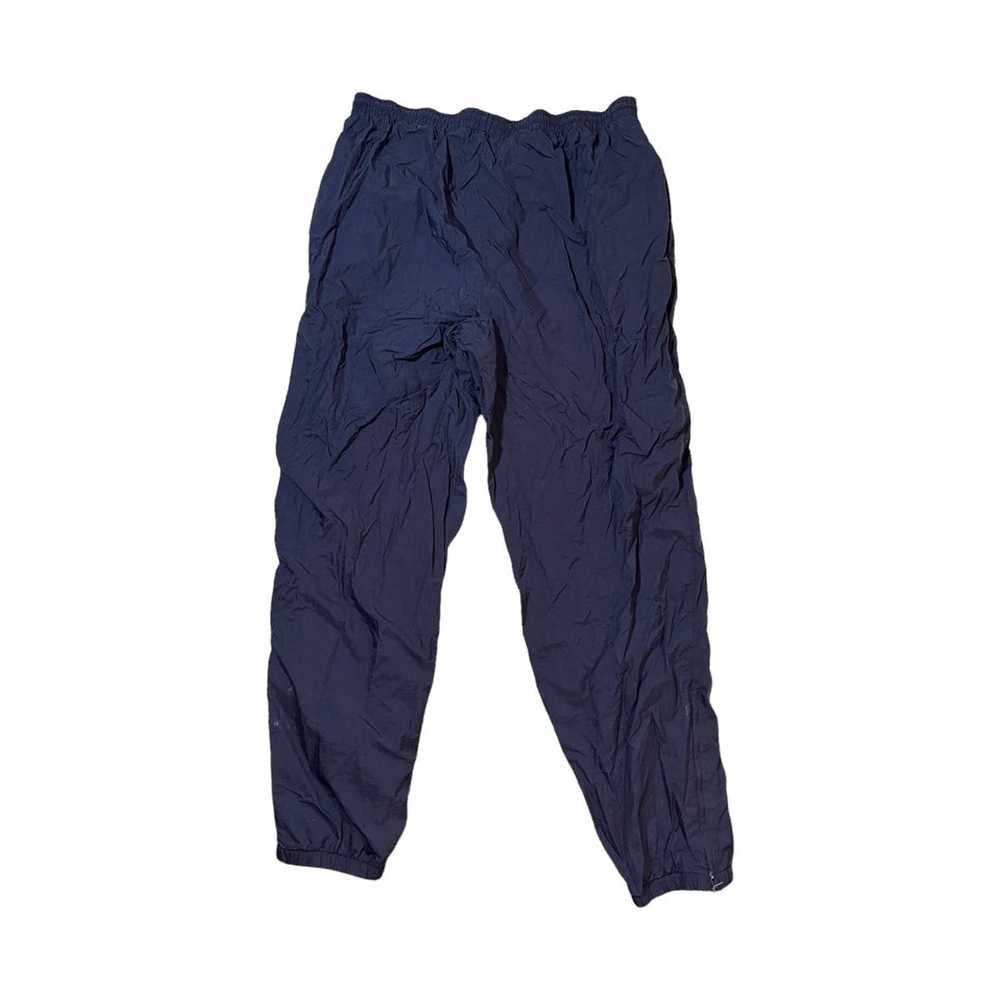 Nike × Vintage 90s Nike Navy Blue Track Pants - image 4