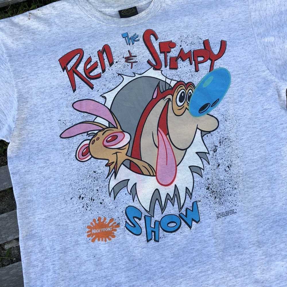 Nickelodeon × Vintage Vintage 1991 ren and stimpy - image 3