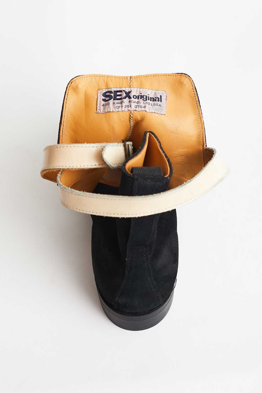 Vivienne Westwood 70's Sex suede Pirate boots - image 7