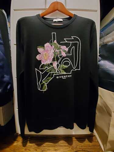 Givenchy Givenchy Peony Flower Jacquard Sweater