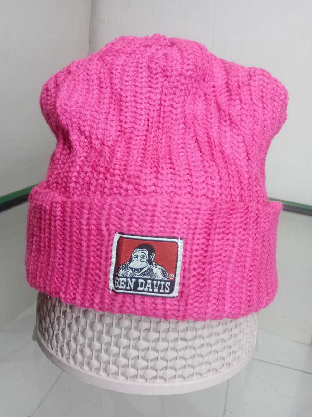 Ben Davis Pink Ben Davis Knitted Beanie - image 1