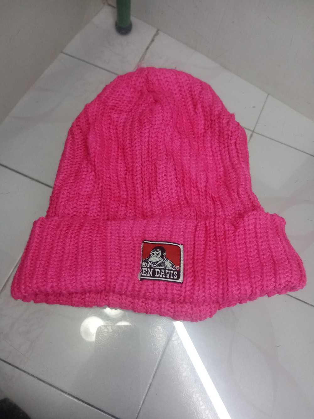 Ben Davis Pink Ben Davis Knitted Beanie - image 2