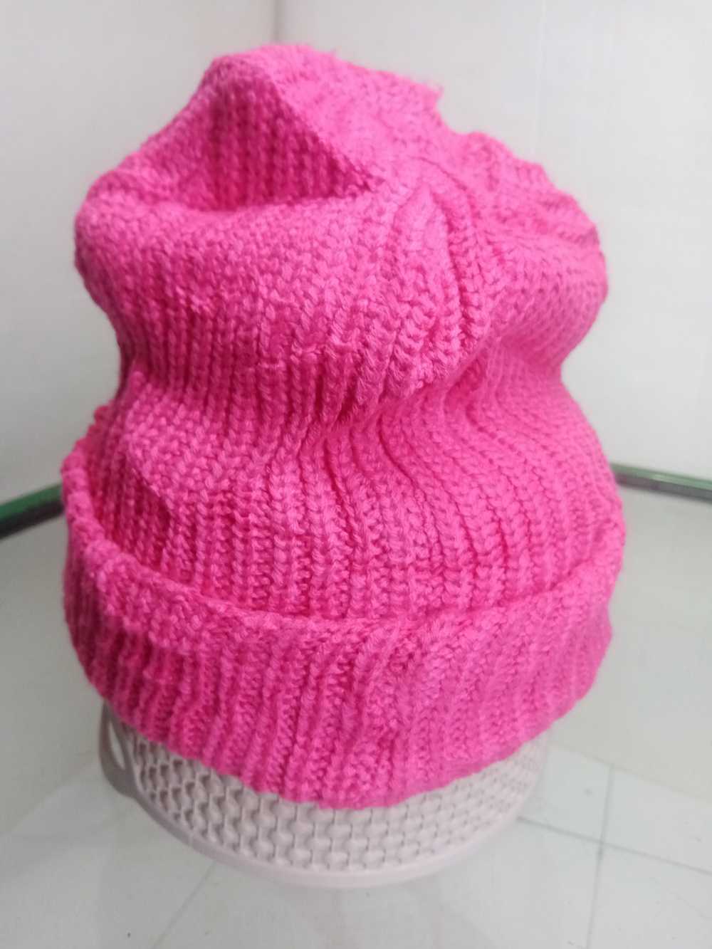 Ben Davis Pink Ben Davis Knitted Beanie - image 4