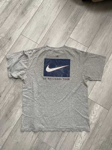 Nike × Usa Olympics × Vintage Vintage 90’s Grey N… - image 1