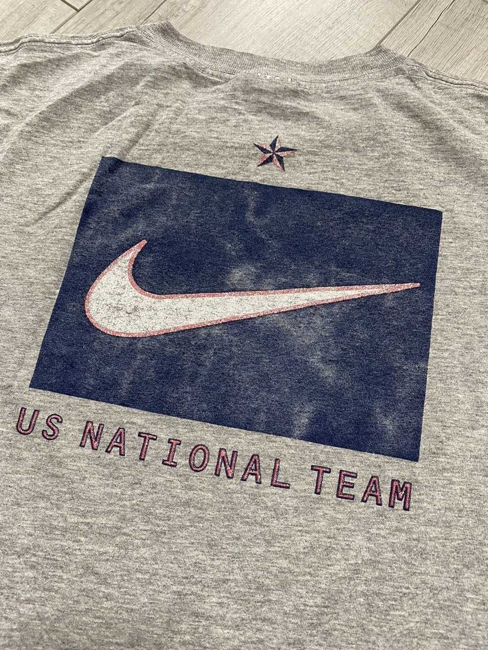 Nike × Usa Olympics × Vintage Vintage 90’s Grey N… - image 2