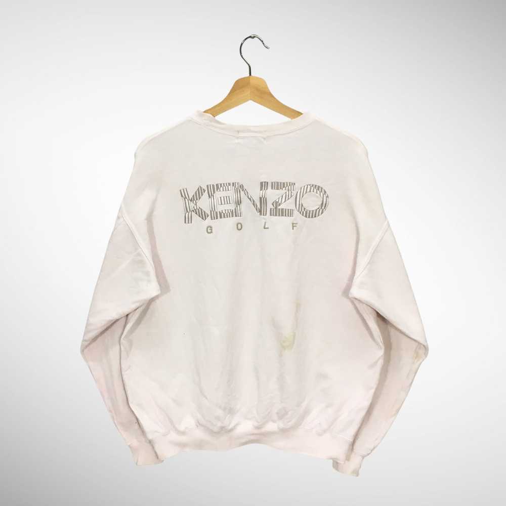 Kenzo Kenzo Golf Sweatshirt, Kenzo Back Hit Embro… - image 1