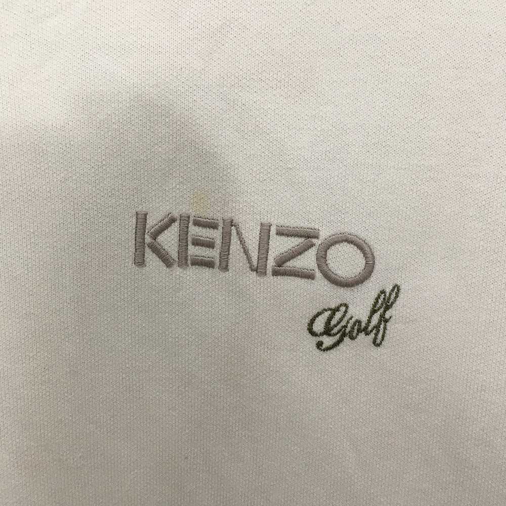 Kenzo Kenzo Golf Sweatshirt, Kenzo Back Hit Embro… - image 5