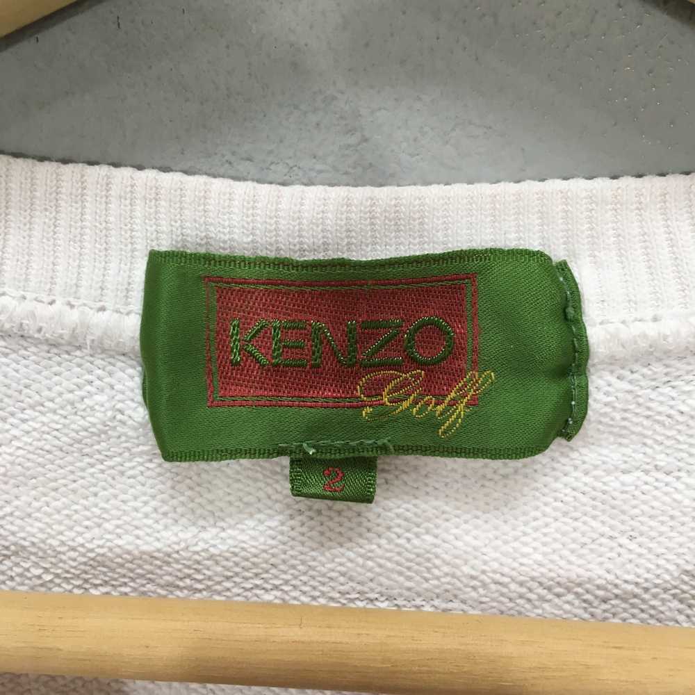 Kenzo Kenzo Golf Sweatshirt, Kenzo Back Hit Embro… - image 7