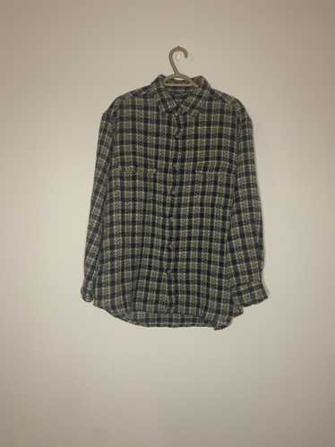 Women's Plaid Flannel Button-Up