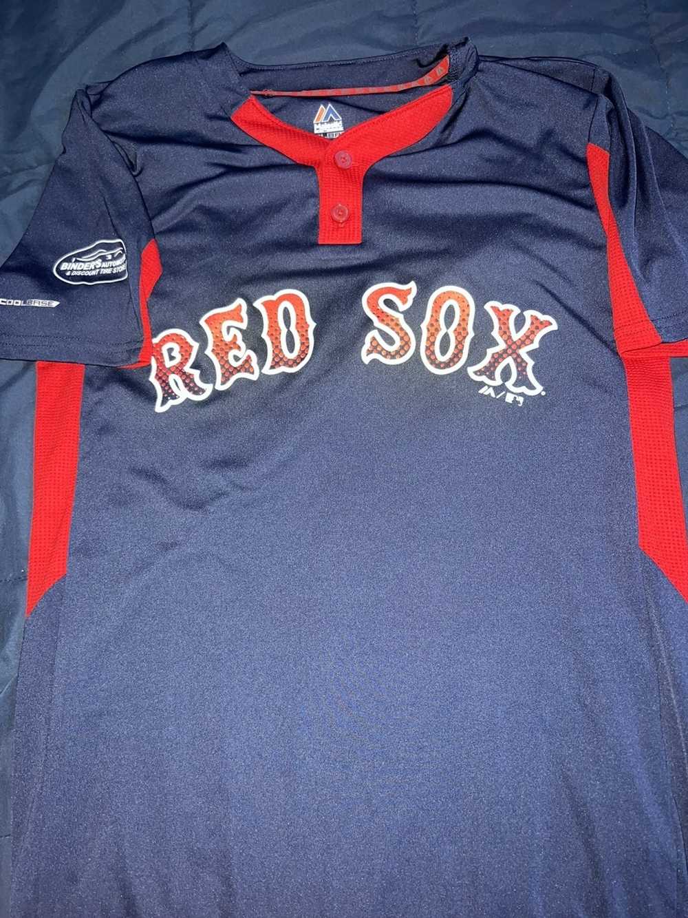Boston Red Sox Sweater Men XL Adult Gray Majestic Hoodie MLB