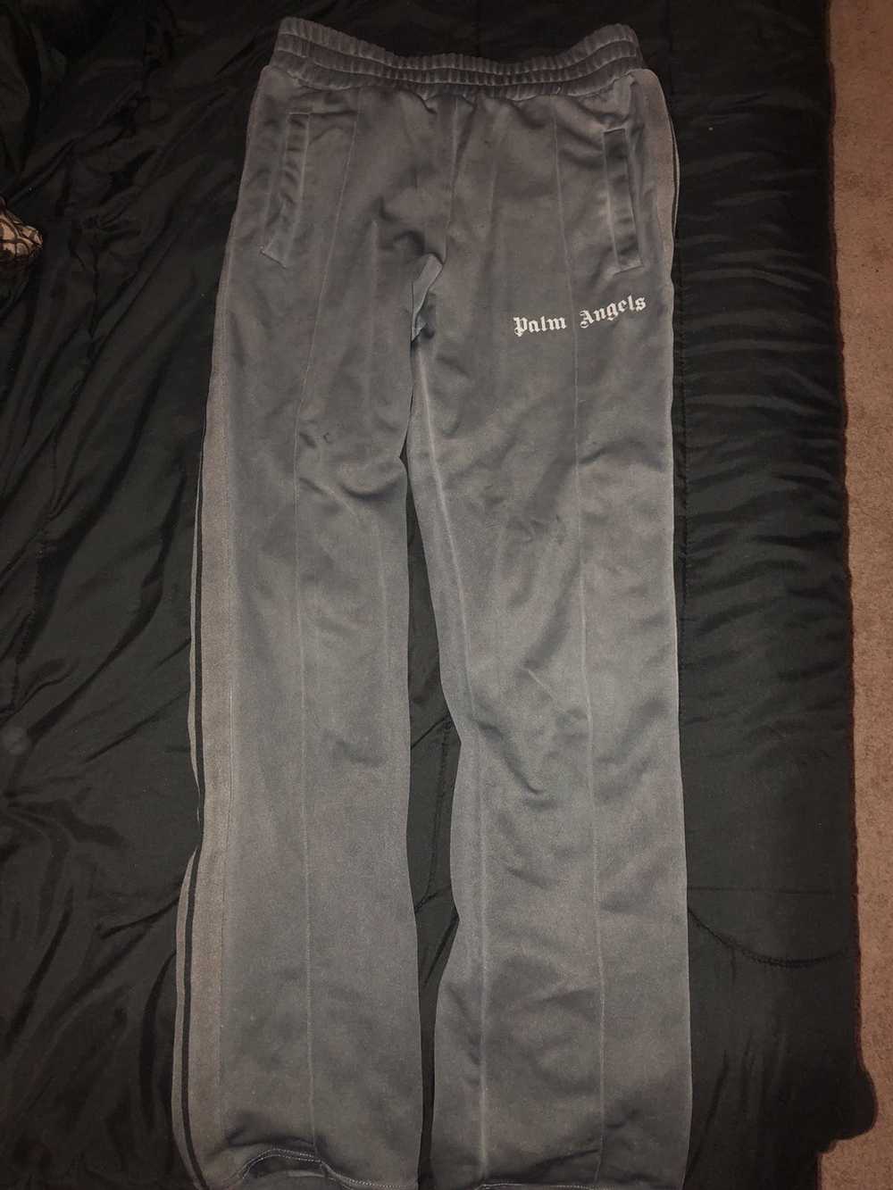 Palm Angels Palm Angels grey track pants - image 1