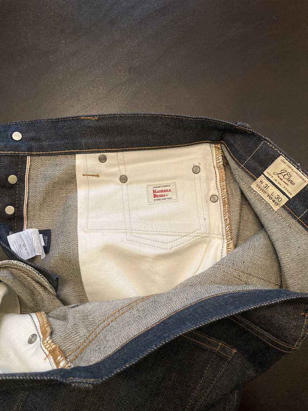 J.Crew Selvedge Raw Denim 1040 - image 3