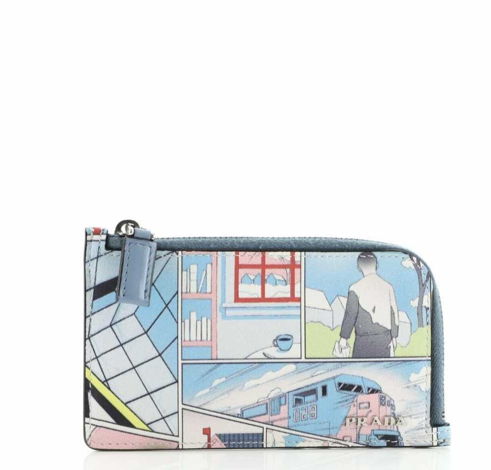 Prada Prada Comic Book Zip Cardholder Wallet - image 1