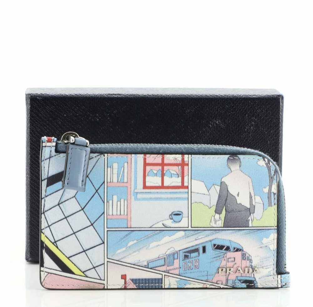 Prada Prada Comic Book Zip Cardholder Wallet - image 2