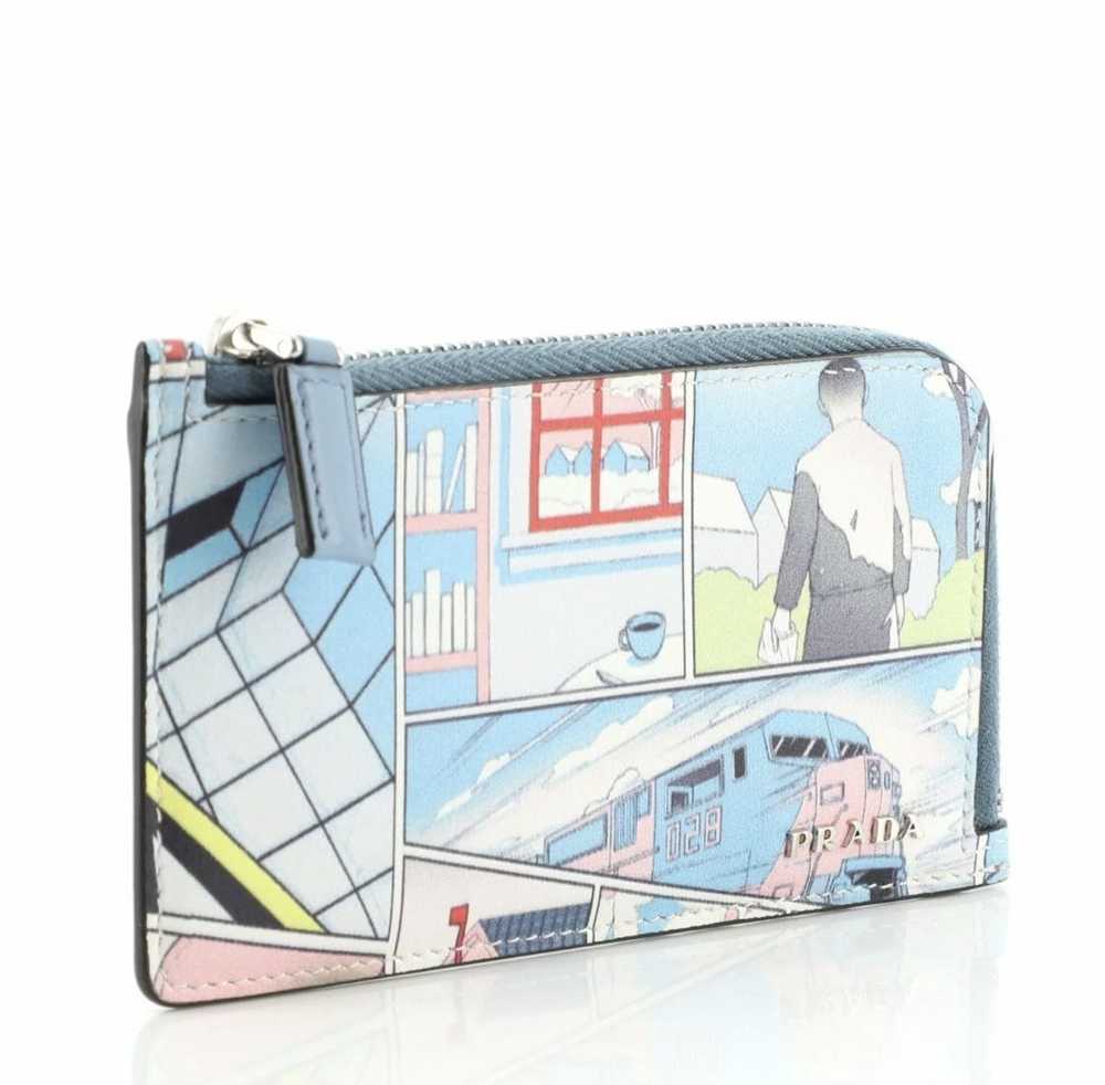 Prada Prada Comic Book Zip Cardholder Wallet - image 3