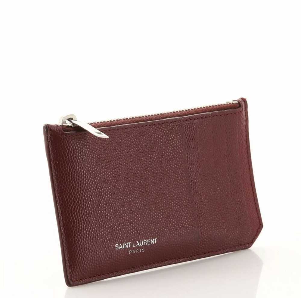 Saint Laurent Paris Saint Laurent Red Wallet - image 2