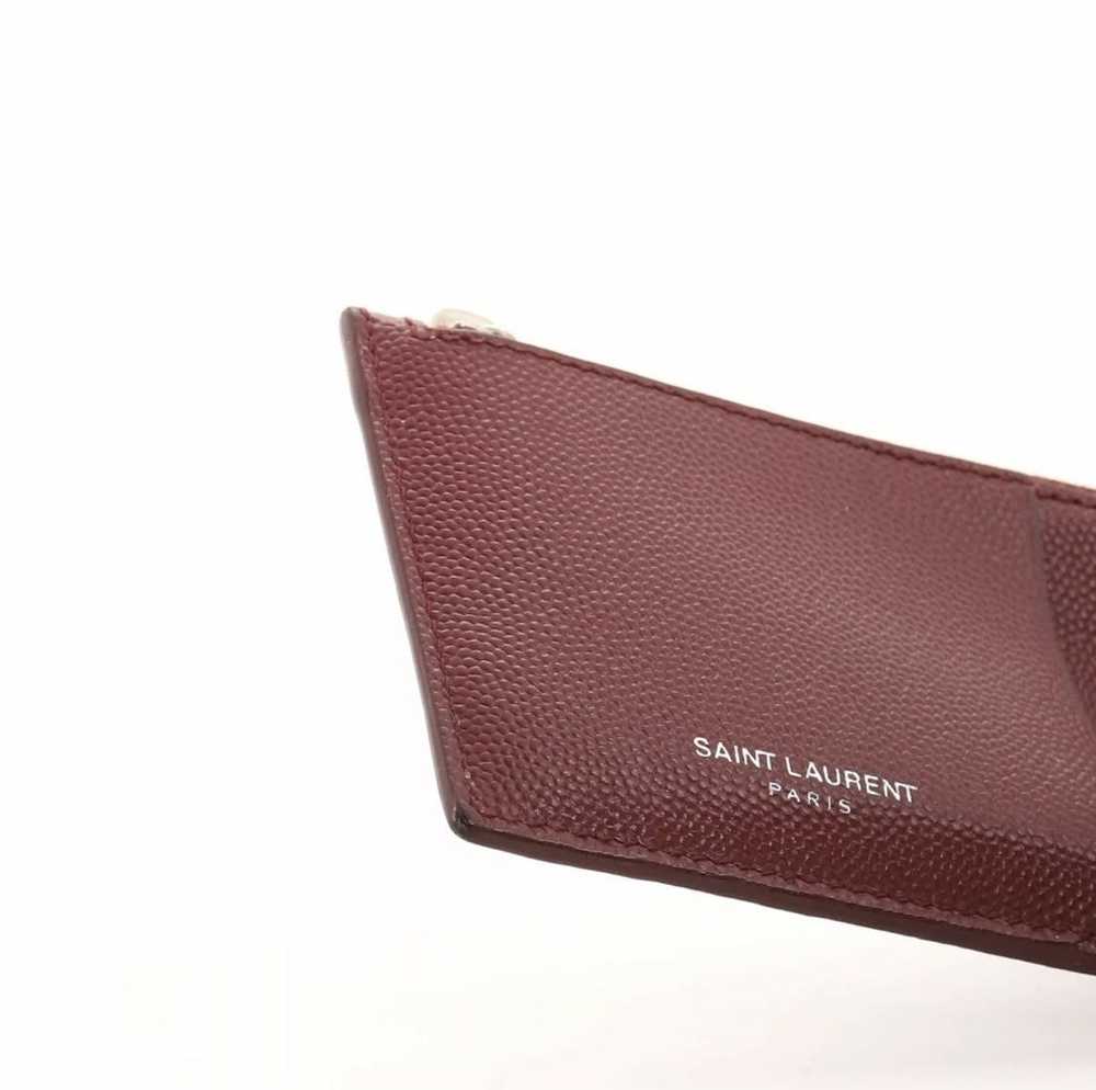 Saint Laurent Paris Saint Laurent Red Wallet - image 6