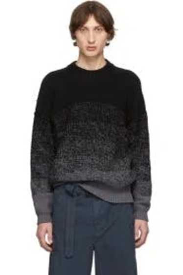 Issey Miyake Issey Miyake Men Black Wool Low Gauge