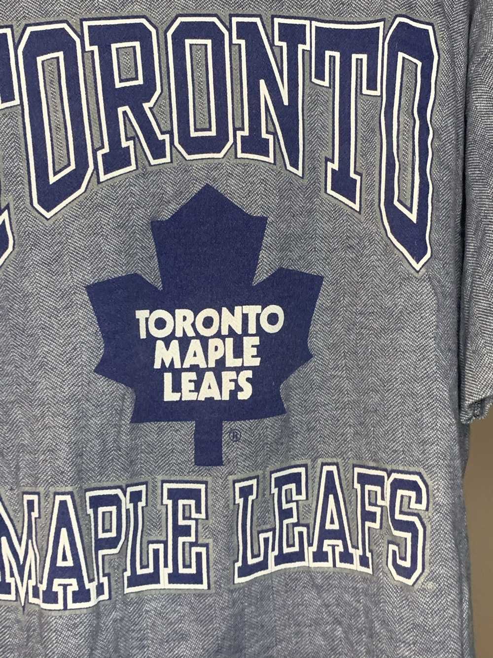 NHL × Vintage 1993 Toronto Maple Leafs T-shirt - image 3