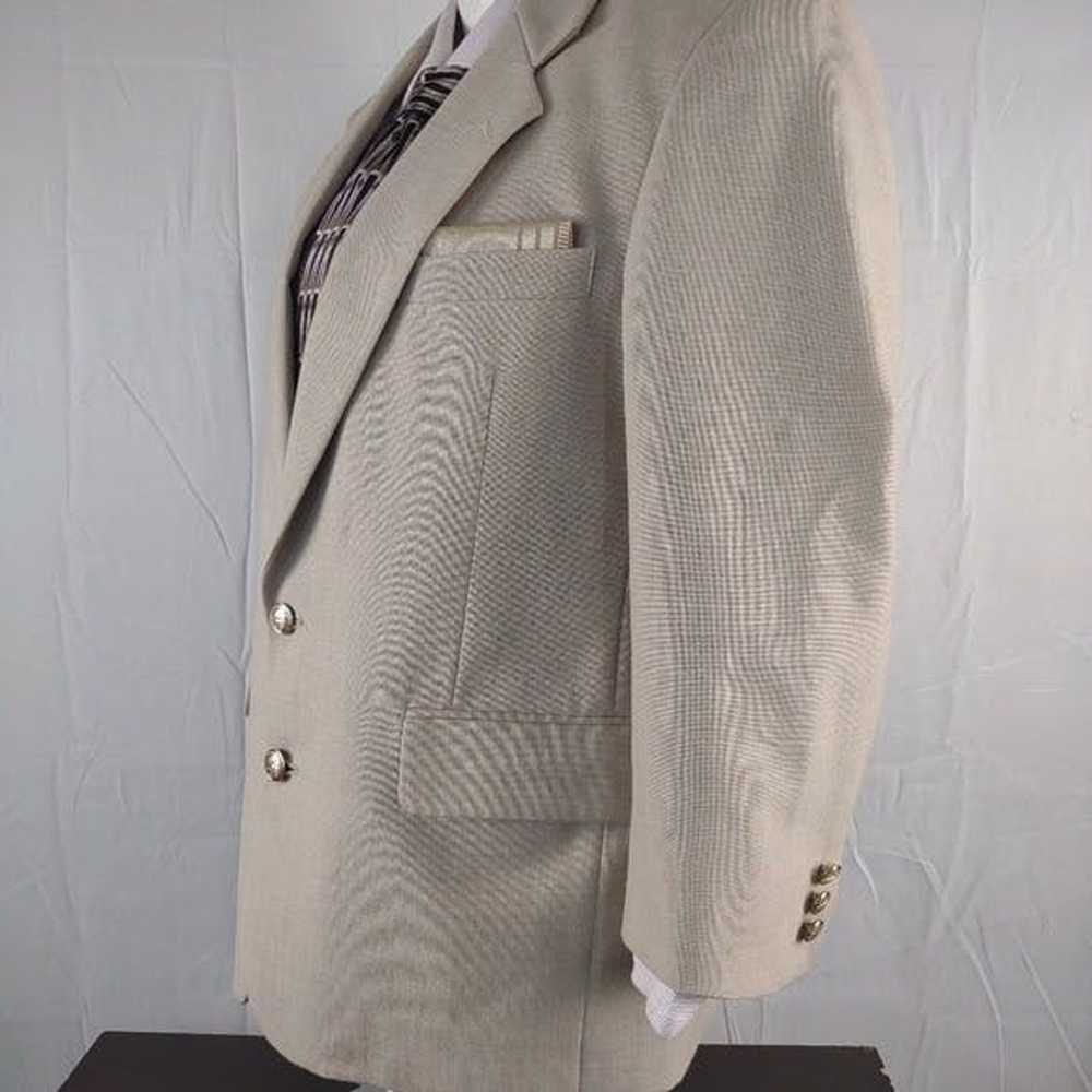 Other Robert Kent tan wool men blazer sports coat… - image 6