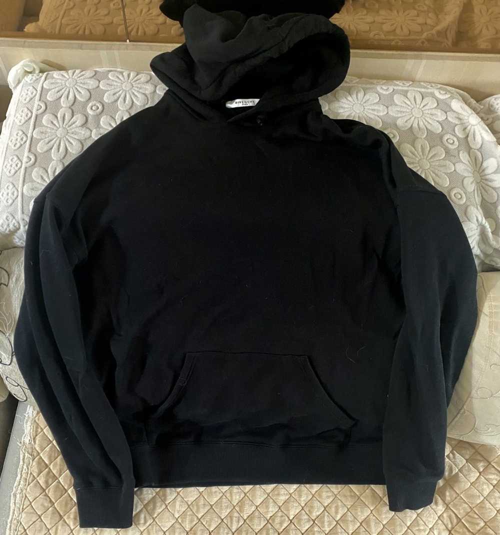Givenchy Black Givenchy Hoodie (Logo on the back) - image 2
