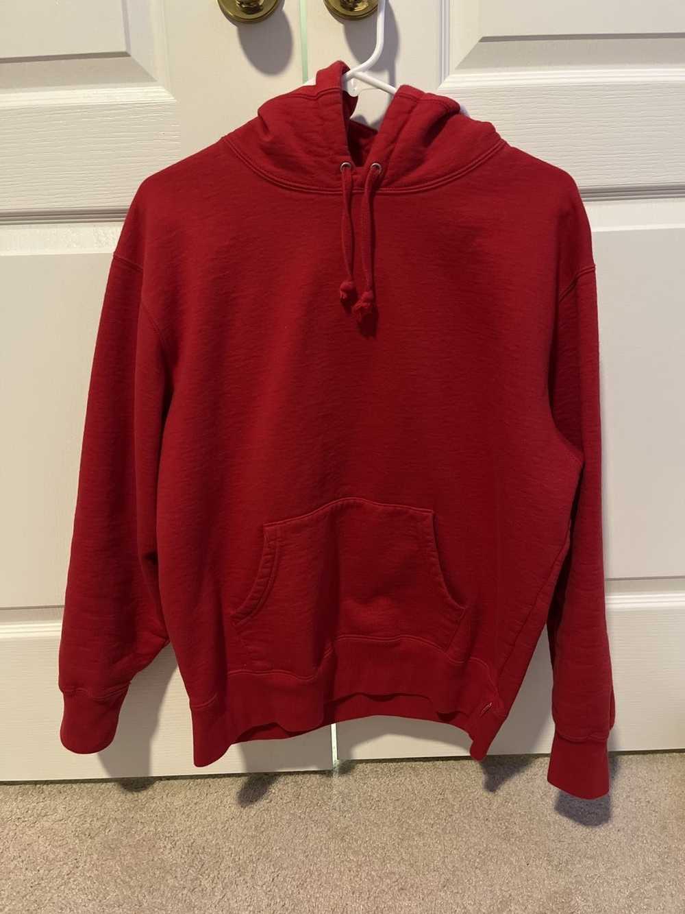 Supreme Supreme Logo Rib Hoodie - image 1