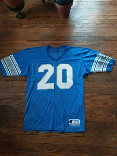 Vintage 90s NFL DET LIONS Barry Sanders Jersey Mad